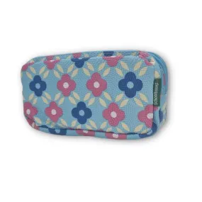 ■ Schoolbooks.ie - Triple Pencil Case - Bead Flower Sky