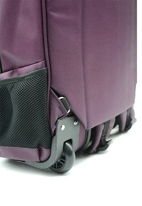 حقيبة شنطة ظهر مدرسية  ترولي WIRES URBAN GEAR TROLLEY BAG PURPLE