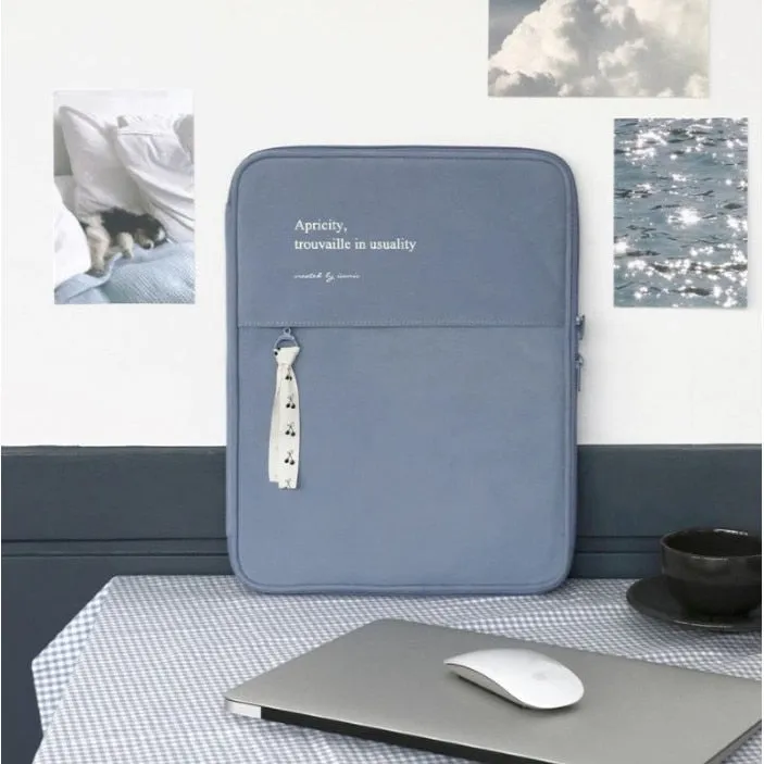 11 - 13 inch Korea Ins Storage Bag Cover Case for iPad Notebook