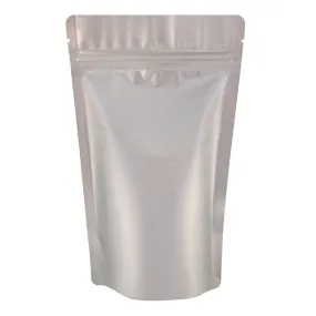 3.5g Mylar Bags x 12 - Solid Silver