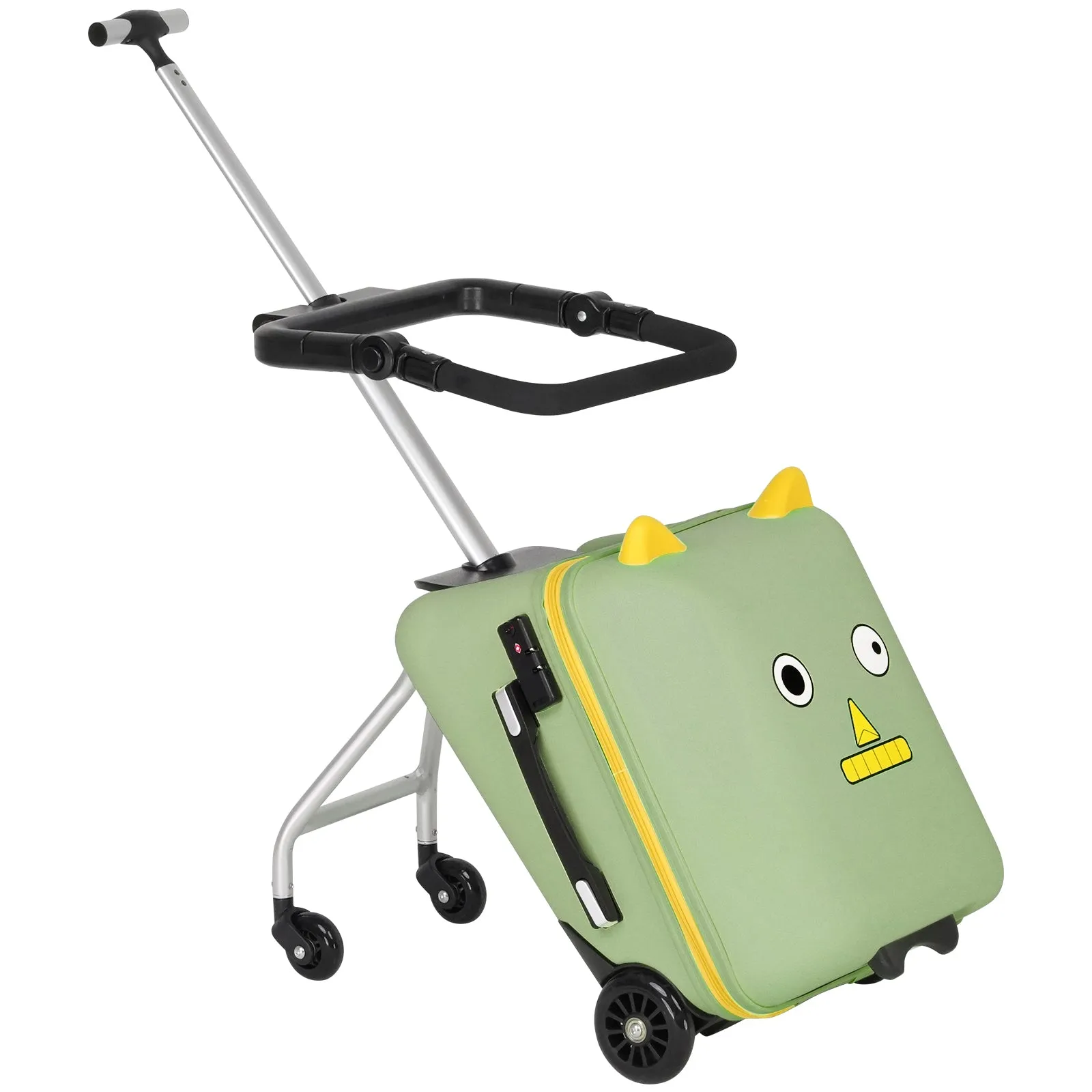 Advwin 20 inch Hardside Luggage with Child Seat