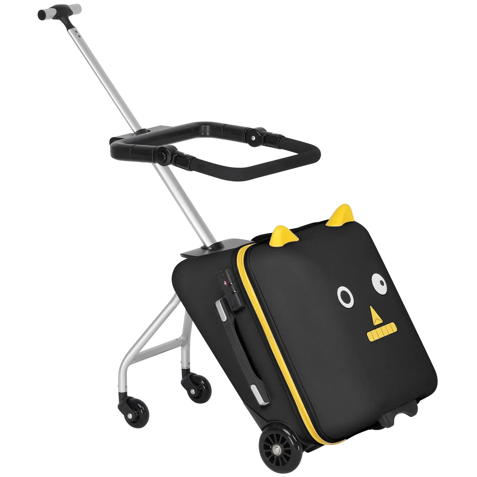 Advwin 20 inch Hardside Luggage with Child Seat