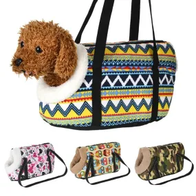 Anniepaw Classic Small Dog Pet Carrier Cozy Soft Backpack Sling Bag for Travel