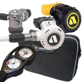 Apeks XL4  Stage 4 Regulator Set with Bag