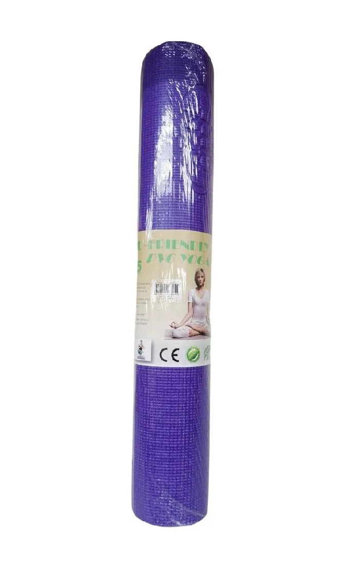 Avant Garde Yoga Mat With Bag 5mm - 9 x 9 x 62 Cm