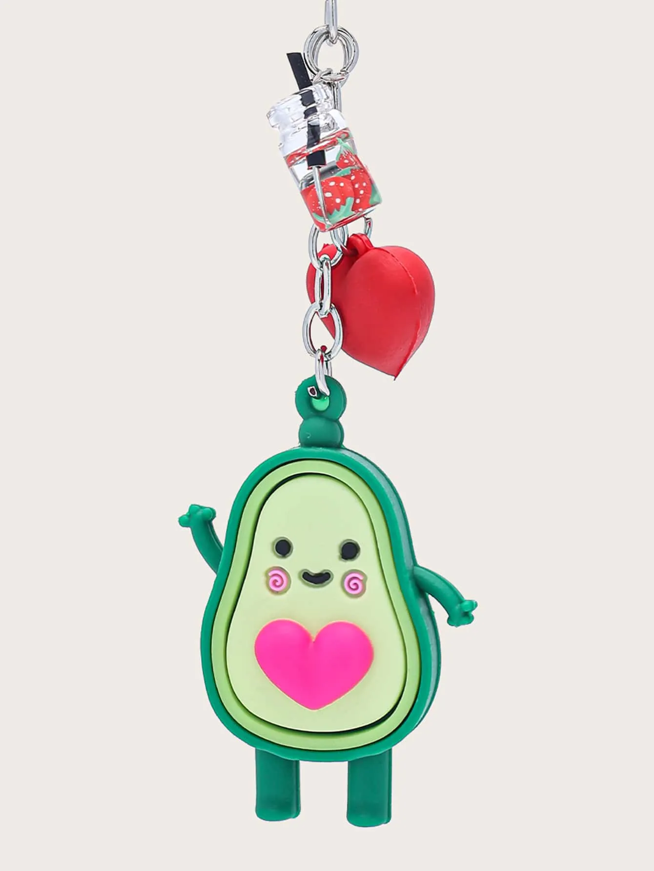 Avocado Design Bag Charm