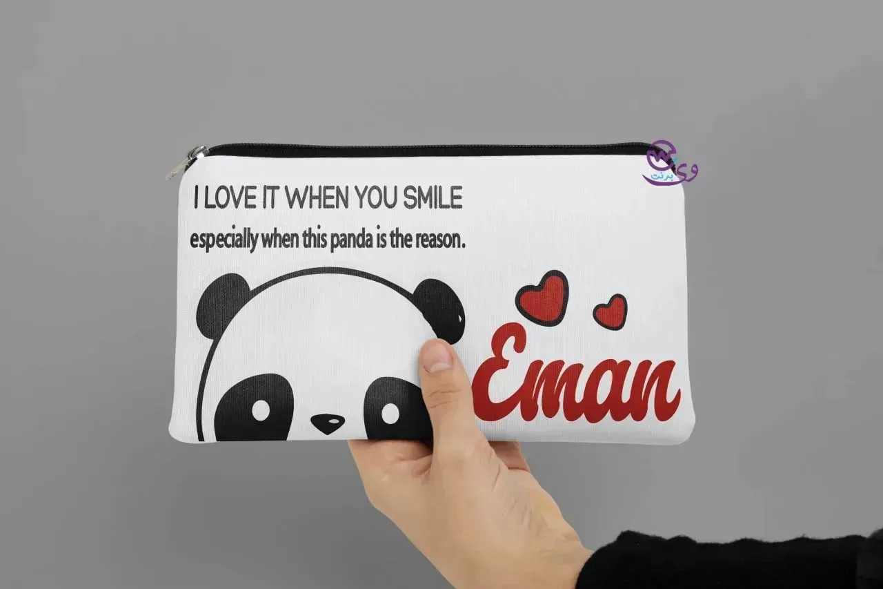 Canvas - Pencil Case - Panda