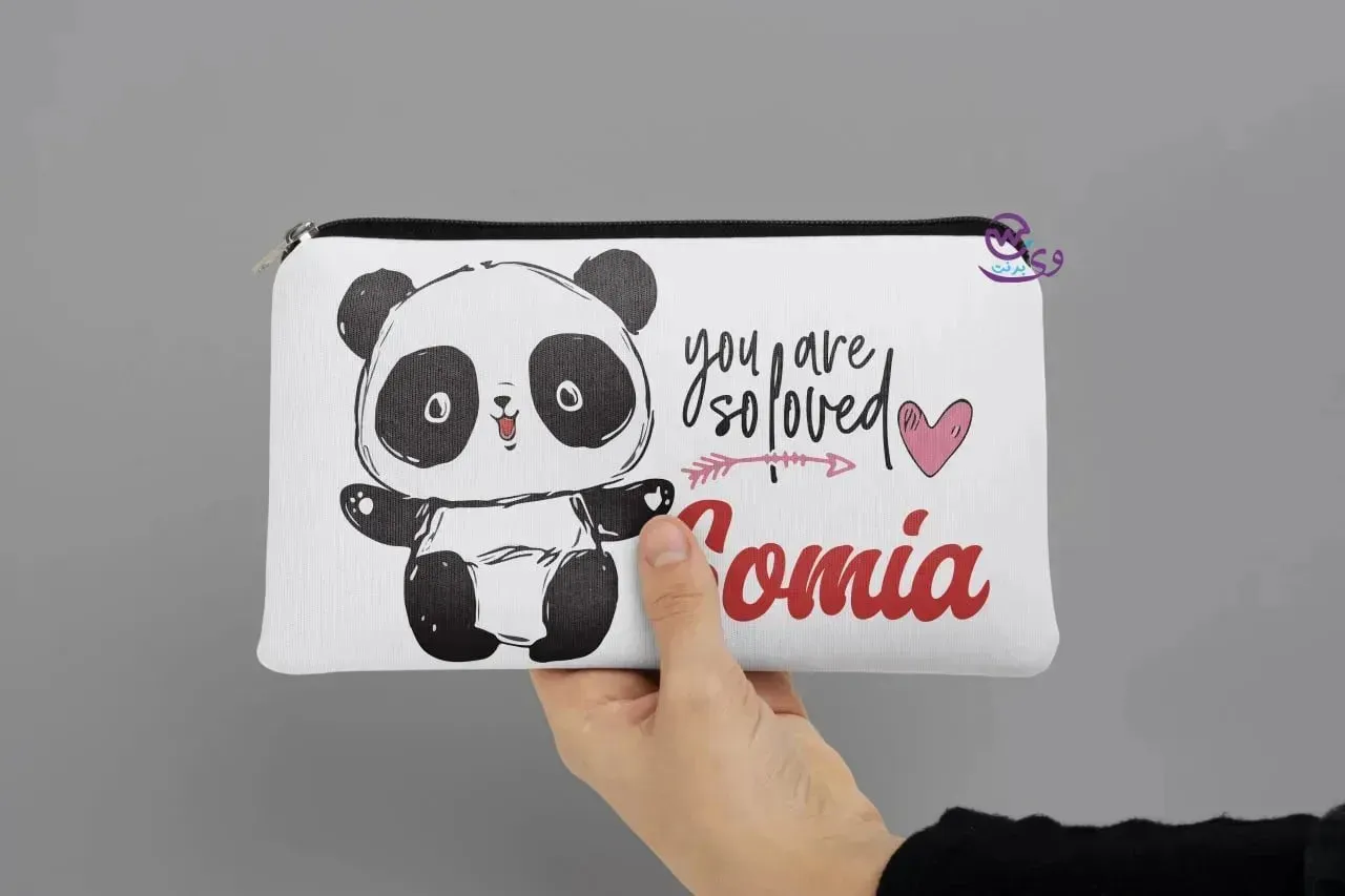 Canvas - Pencil Case - Panda