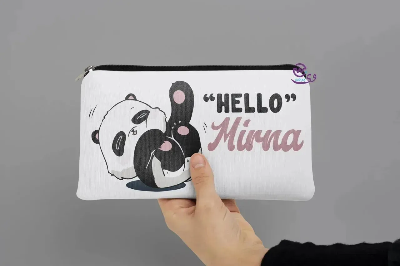 Canvas - Pencil Case - Panda