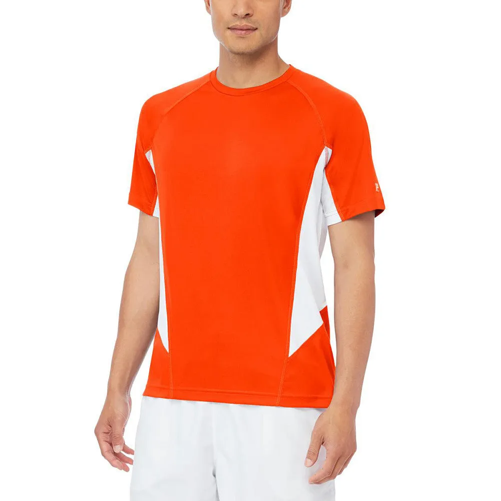 Core Color Blocked Crew Shirt by Fila