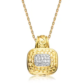 Corinne Gold Plated Pendant