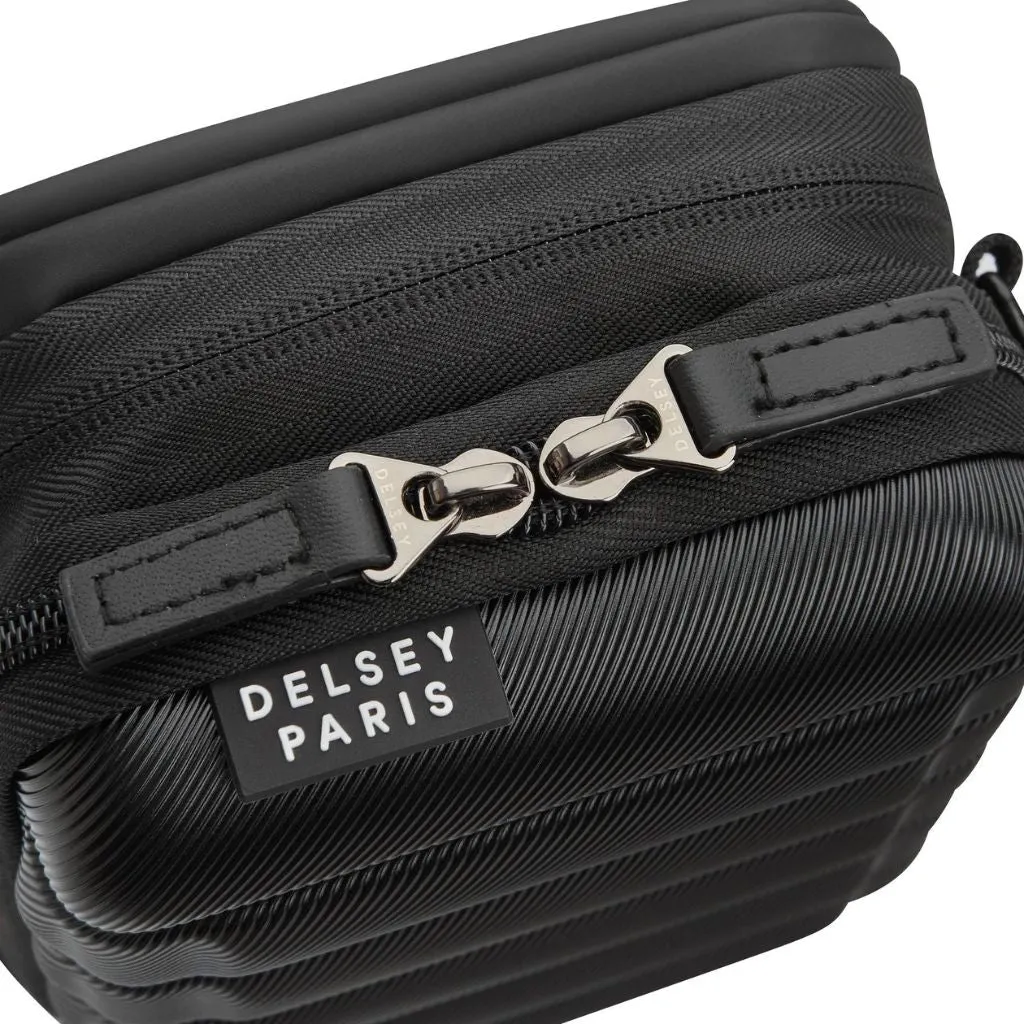 Delsey Shadow 5.0 Clutch Shoulder Bag Black