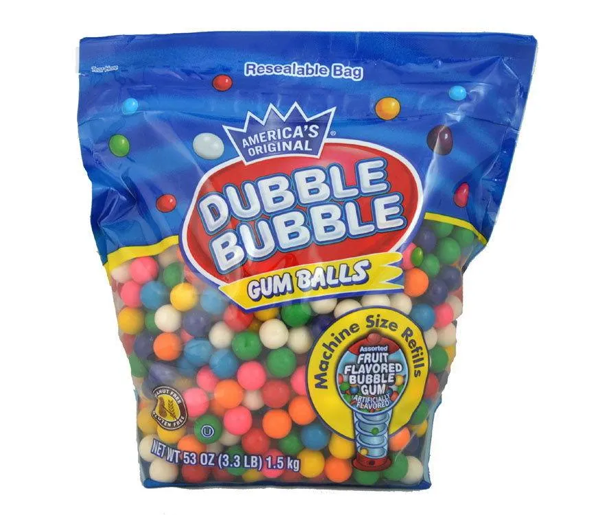 Dubble Bubble Gumball 53 oz. Bag