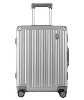 Echolac Shogun Classic 20" 4 Double Wheel Cabin Luggage Trolley Silver - CTA148 Silver 20