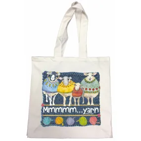 Emma Ball - Cotton Canvas Bag - Mmmmm... Yarn