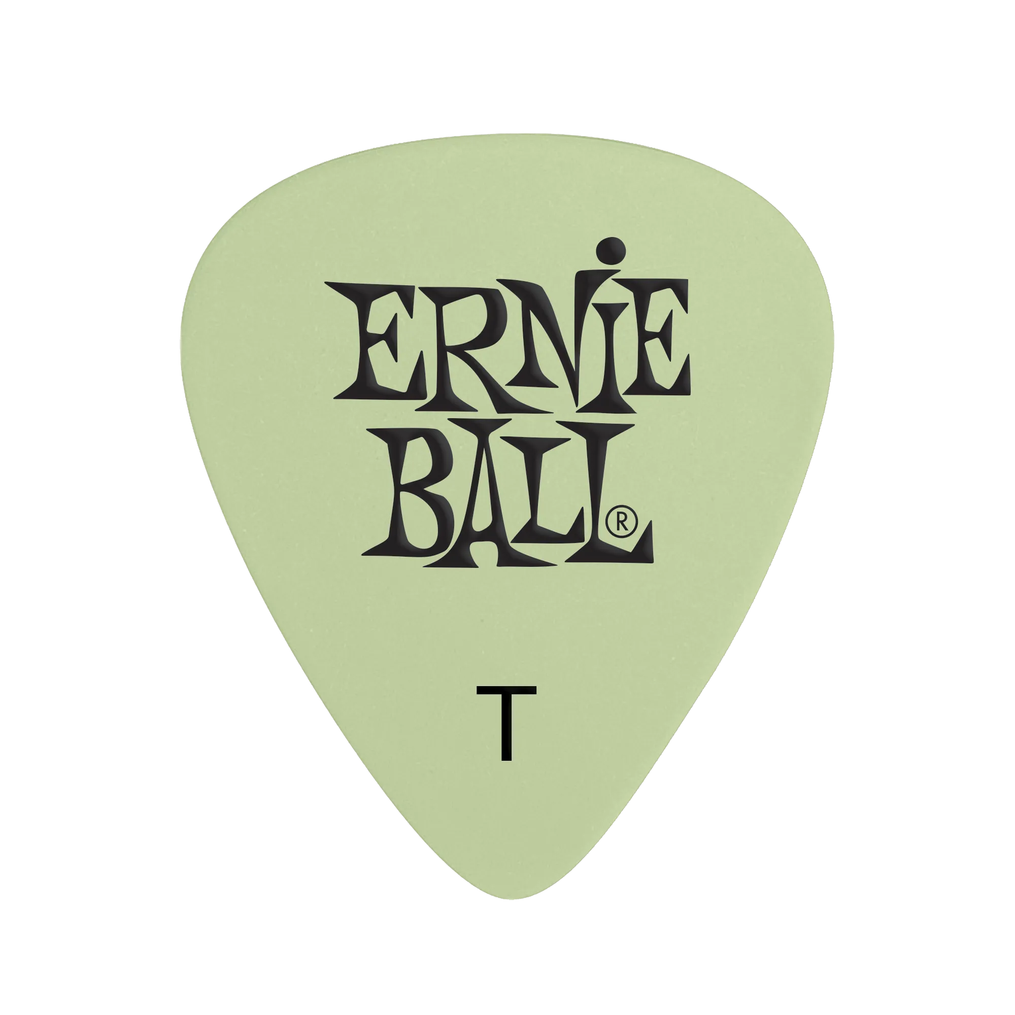 Ernie Ball Super Glow Cellulose Picks Thin 12-Pack