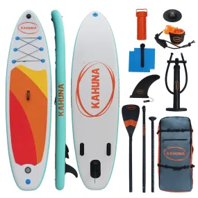 Extra-Wide Inflatable Stand Up Paddle Board 11FT iSUP Set Kahuna Hana