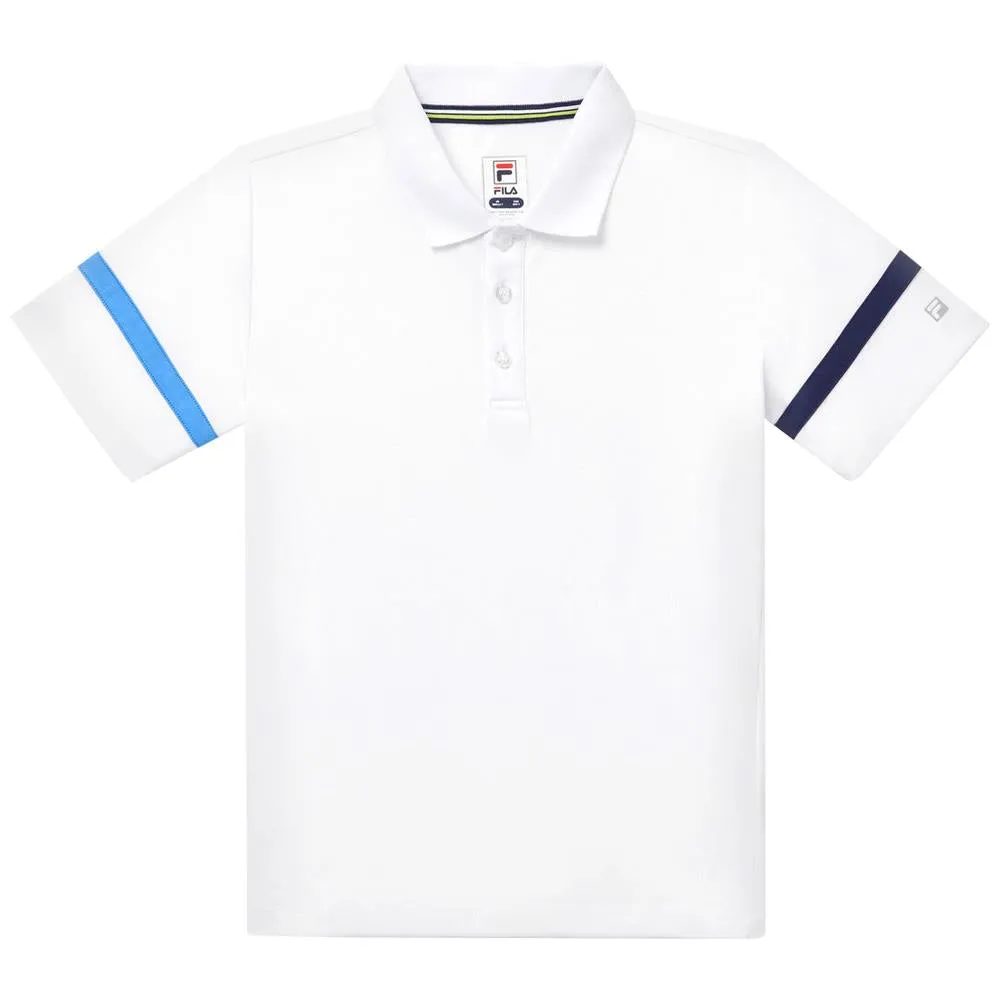 Fila Boys Core Polo - White/Navy