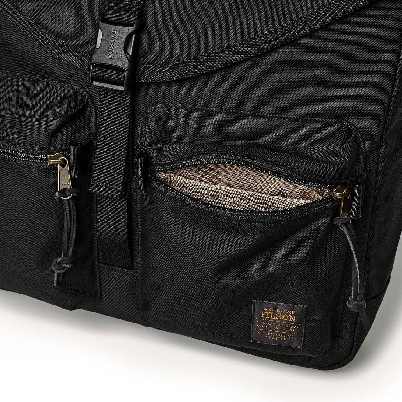 Filson Surveyor Messenger Bag Black