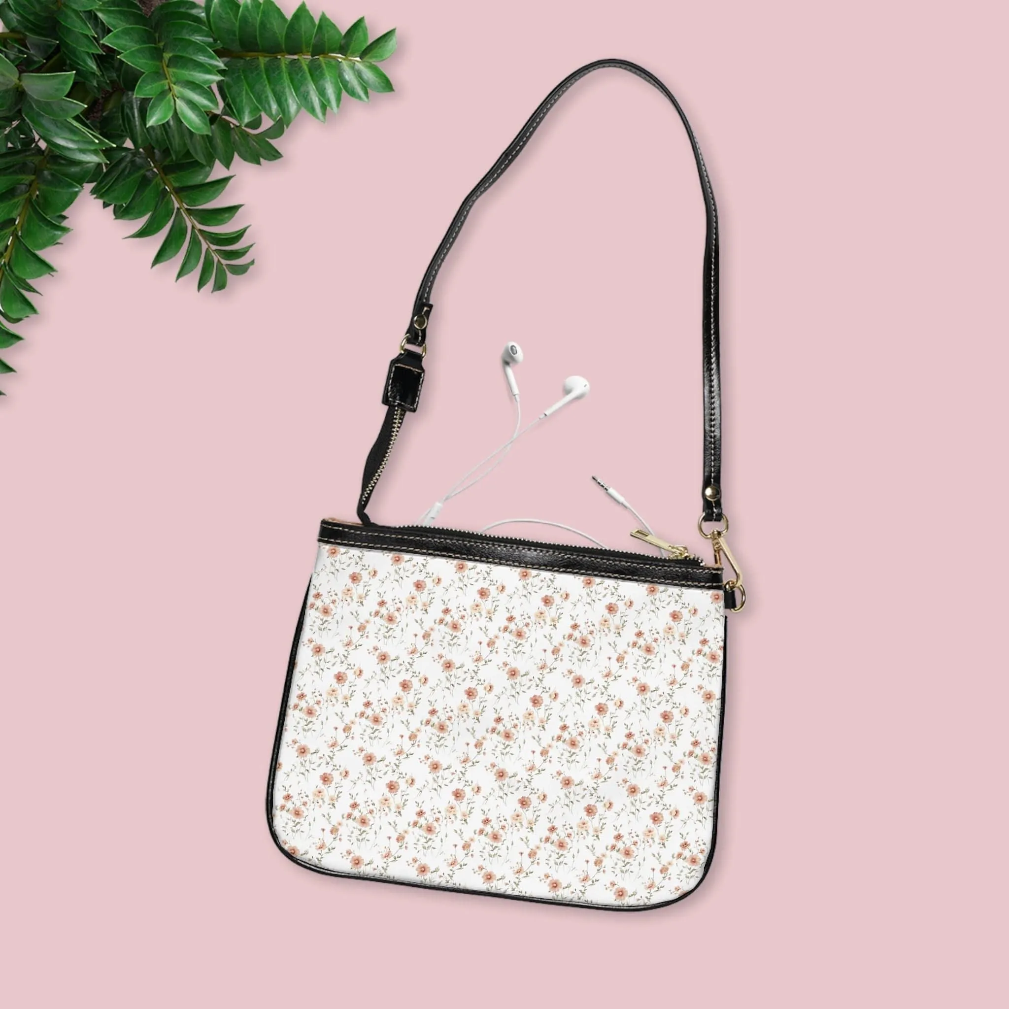 Floral Small Shoulder Bag - Stylish Handbag for Everyday Use