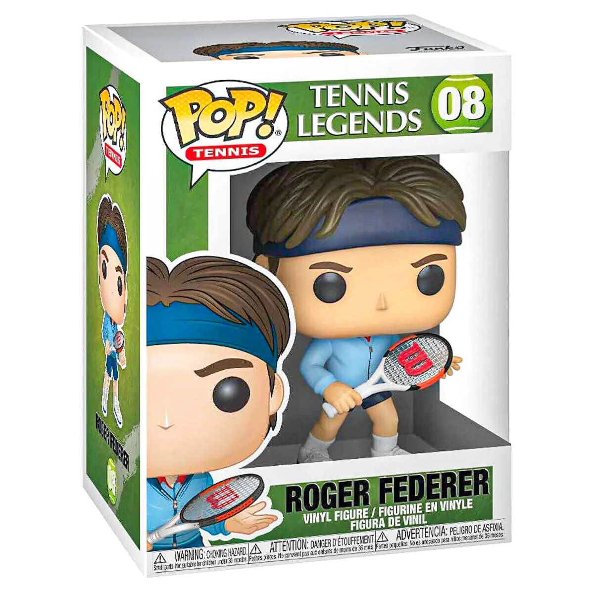 Funko Pop! Tennis: Tennis Legends Roger Federer Vinyl Figure #08