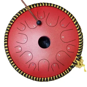 Galaxy Steel Tongue DRUM 14'' - Red