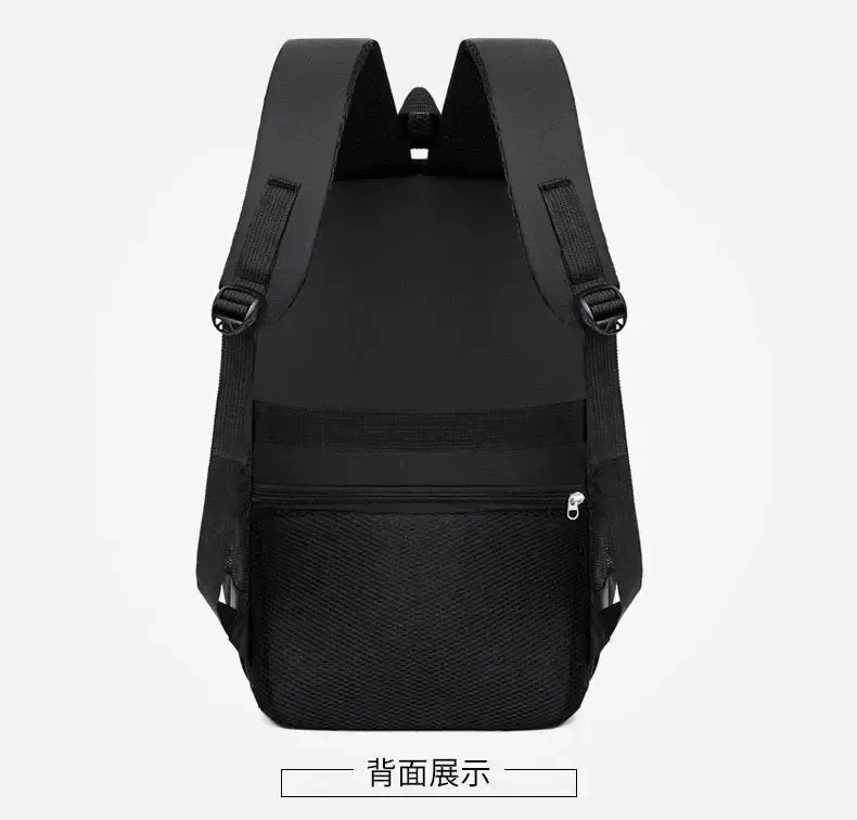 GB School Bag 1215 Business Office Work Men's Backpack Multifunctional Laptop Waterproof Oxford Cloth School Bag