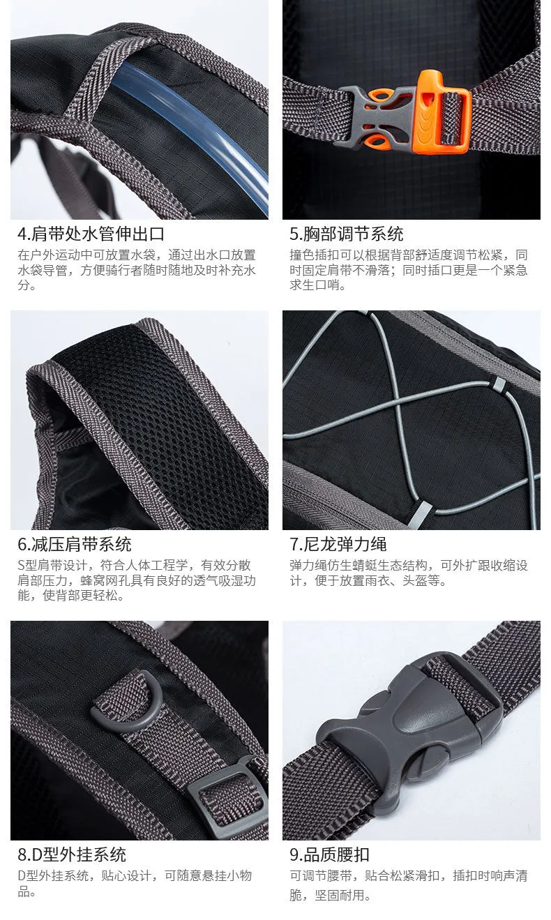 High Quality Sport Outdoor Swagger Bag Polyamides and Nylon Backpack