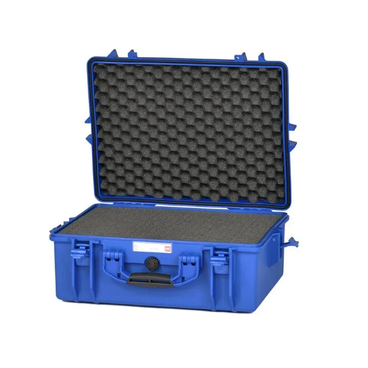 HPRC 2600W - Wheeled Hard Case with Foam - Electric Blue