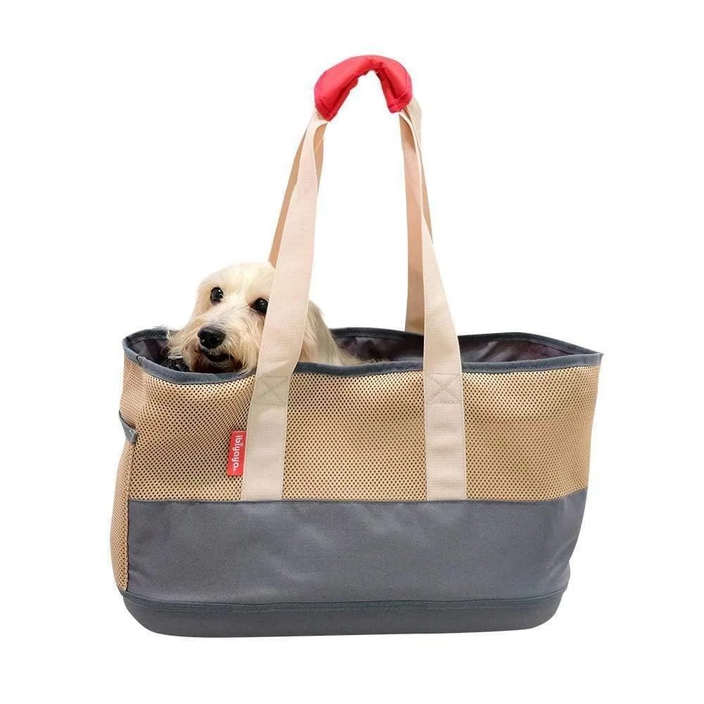 Ibiyaya® Breathable Dachshund Pet Carrier | Khaki