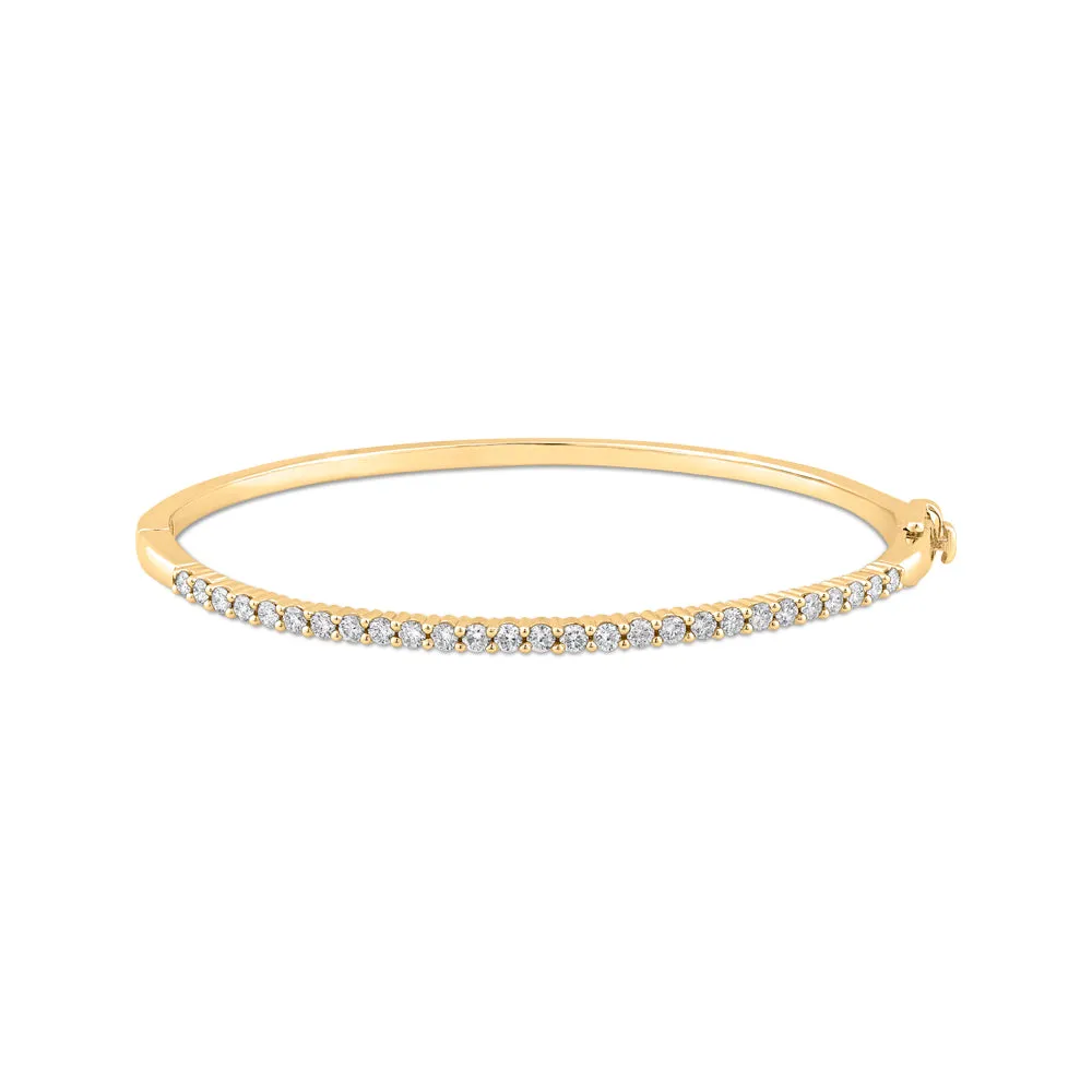 KATARINA 1 cttw Lab Grown Diamond Tennis Bracelet in 14K Gold