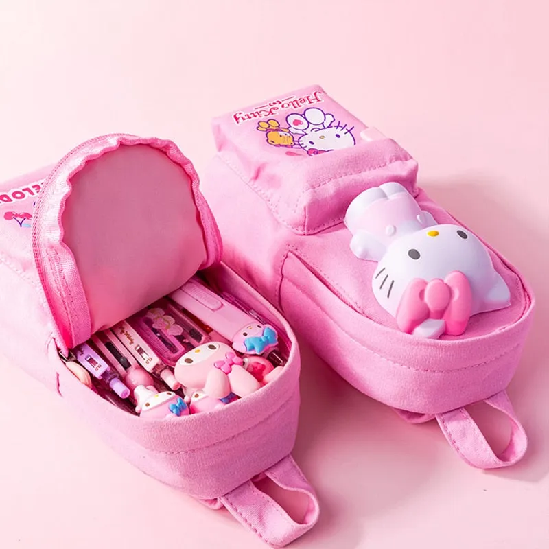 Kawaii Pink Pencil Bag Case