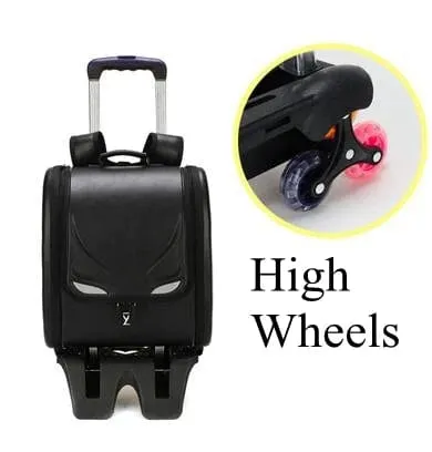 Kids School Backpack on Wheels: Orthopedic Wheeled Backpack