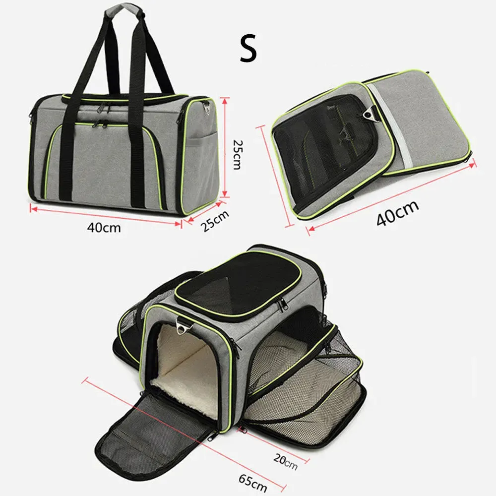 Large Capacity Foldable Pet Carrier