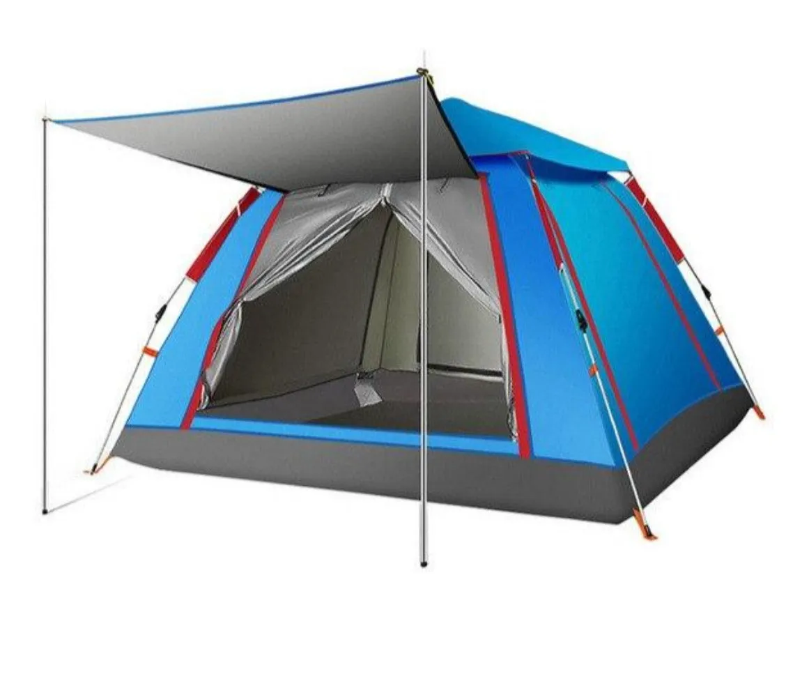 Large Size UV Waterproof Double Layered Automatic Camping Tent