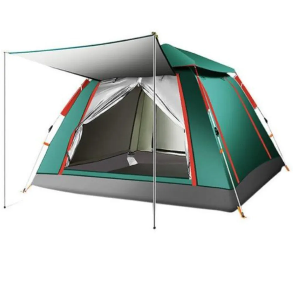 Large Size UV Waterproof Double Layered Automatic Camping Tent