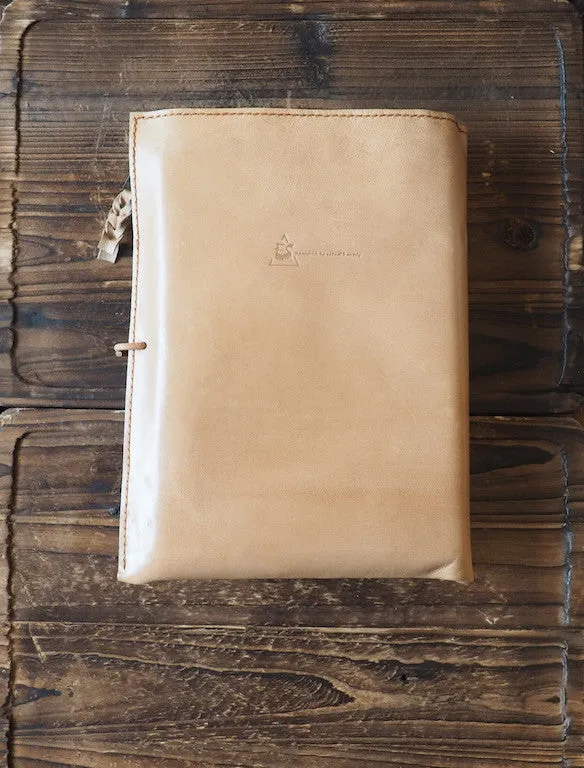 Leather A5 Sketchbook Cover #Natural Nude