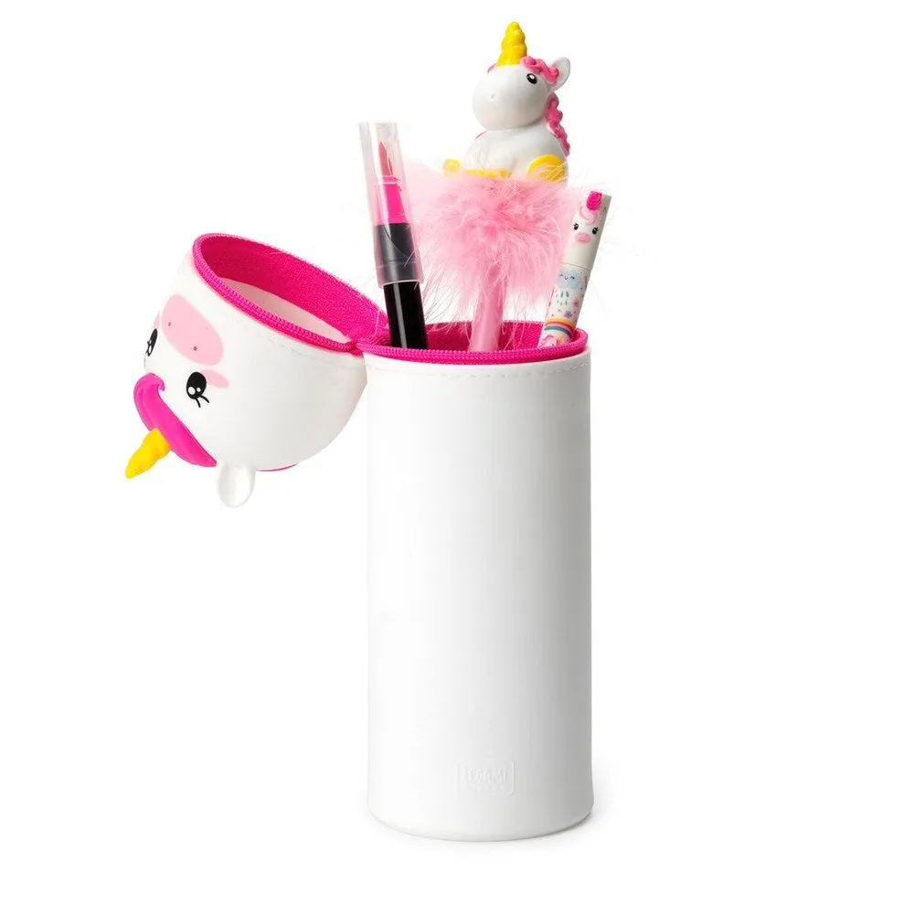 Legami: Kawaii 2 in 1 Soft Silicone Pencil Case Unicorn