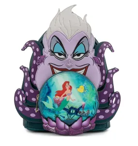 Loungefly Disney Villians Scene Ursula Crystal Ball Mini Backpack Bag