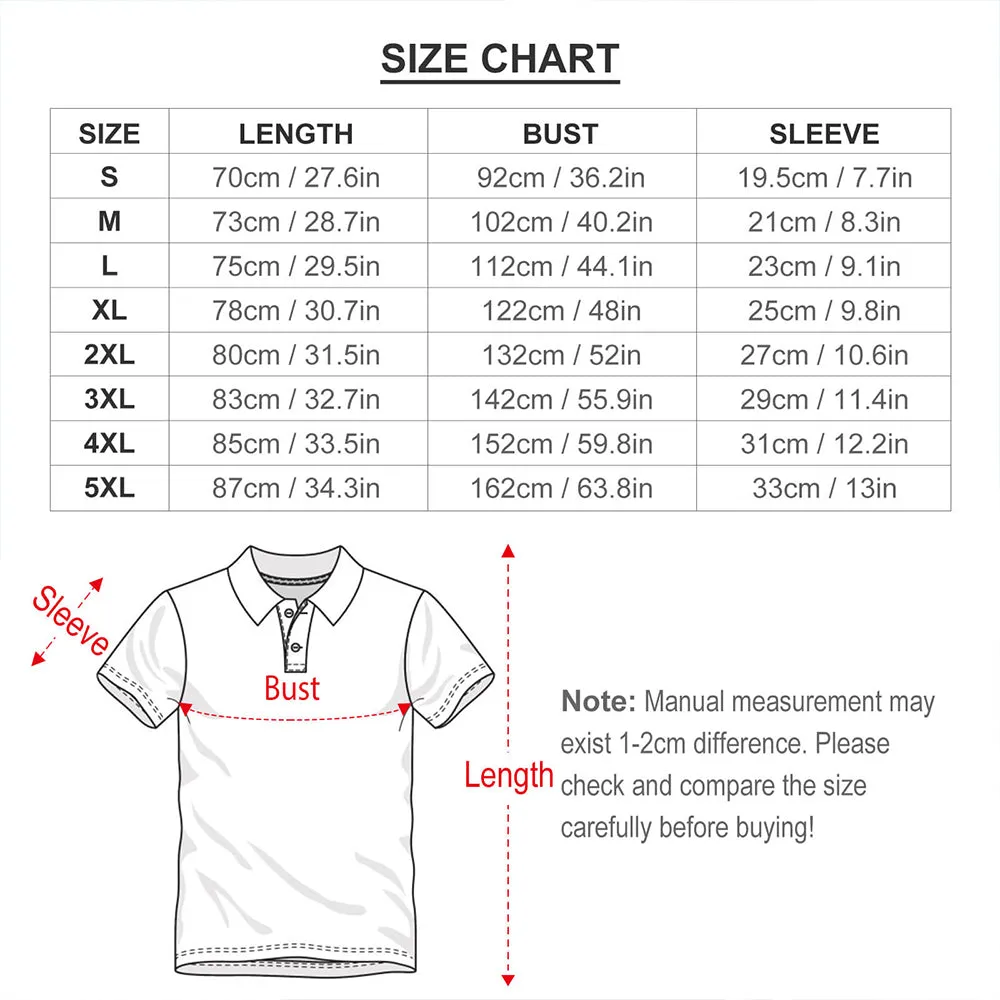 Men's Custom Funny Face Black Shirt Personalised Golf Shirts For Halloween Drama Gift Skull