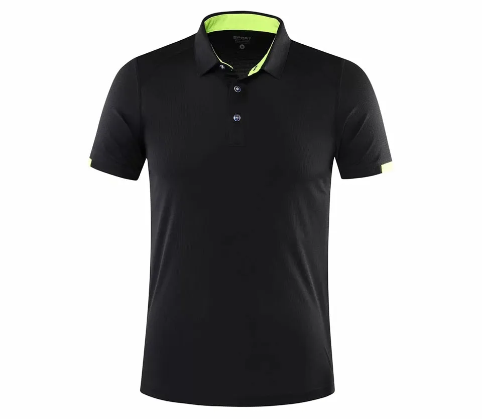 Men's Golf Tennis Outdoor Sportswear Short sleeve polo shirt Badminton T Shirt