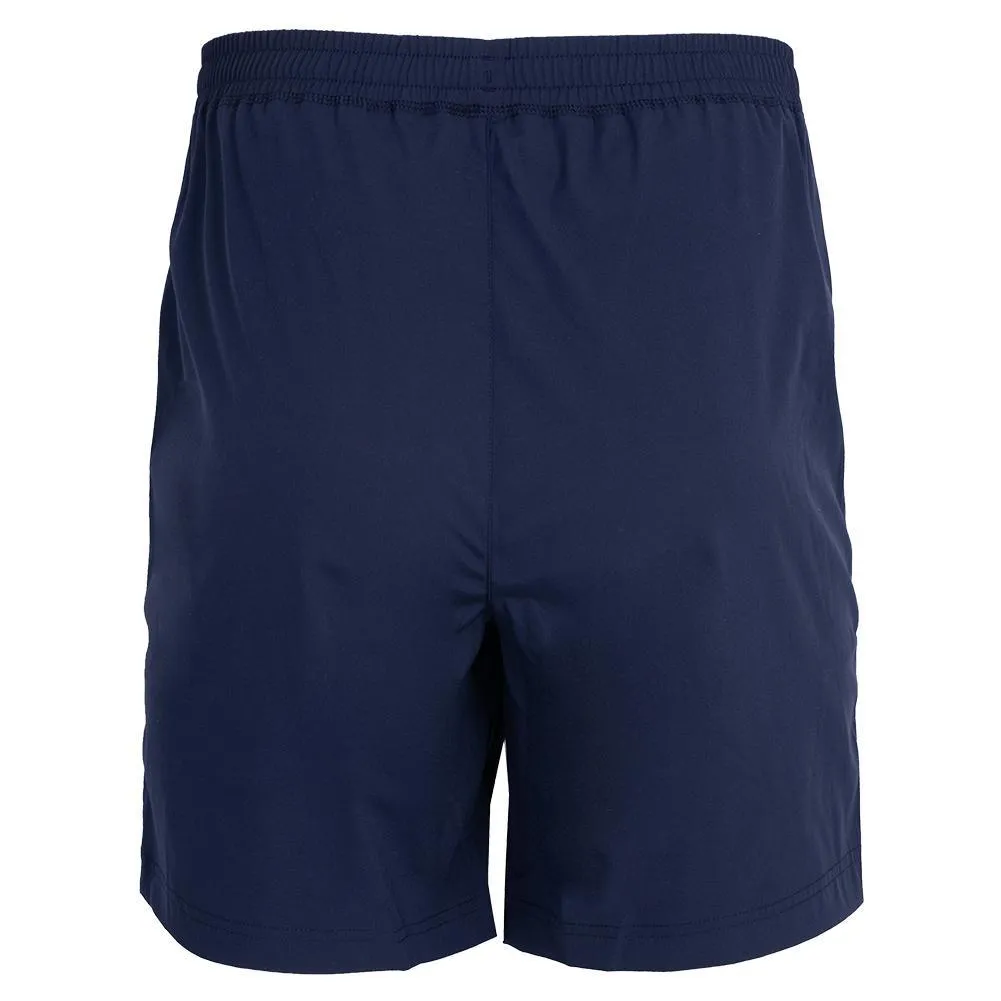 Men's Solid Woven 7 Inch Tennis Short