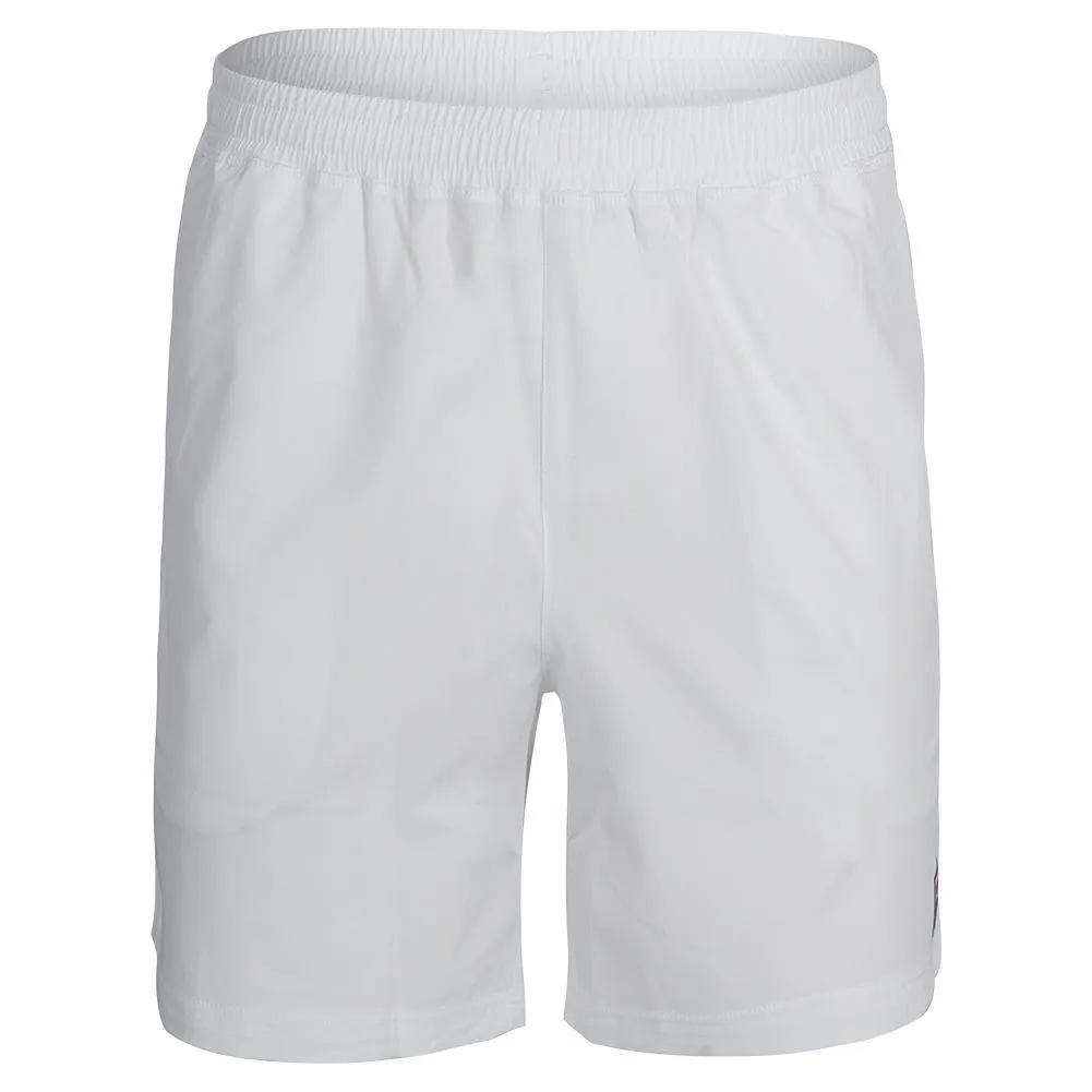 Men's Solid Woven 7 Inch Tennis Short