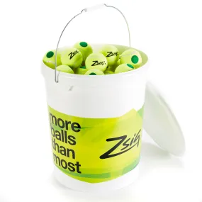 Mini Tennis | Green Stage | Green Dot Balls | Bucket of 8 Dozen (96)