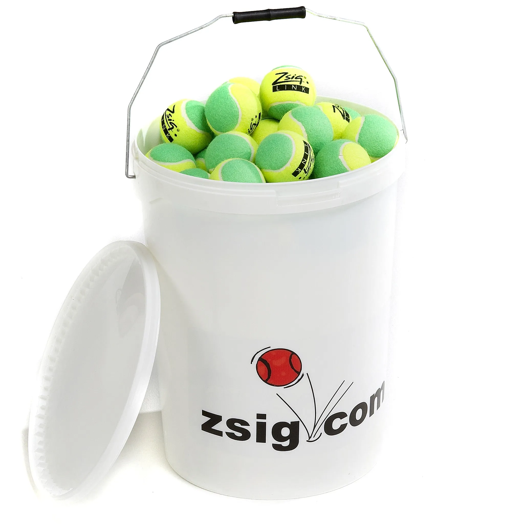 Mini Tennis | Green Stage | Link Green Balls | Bag of 5 Dozen (60)