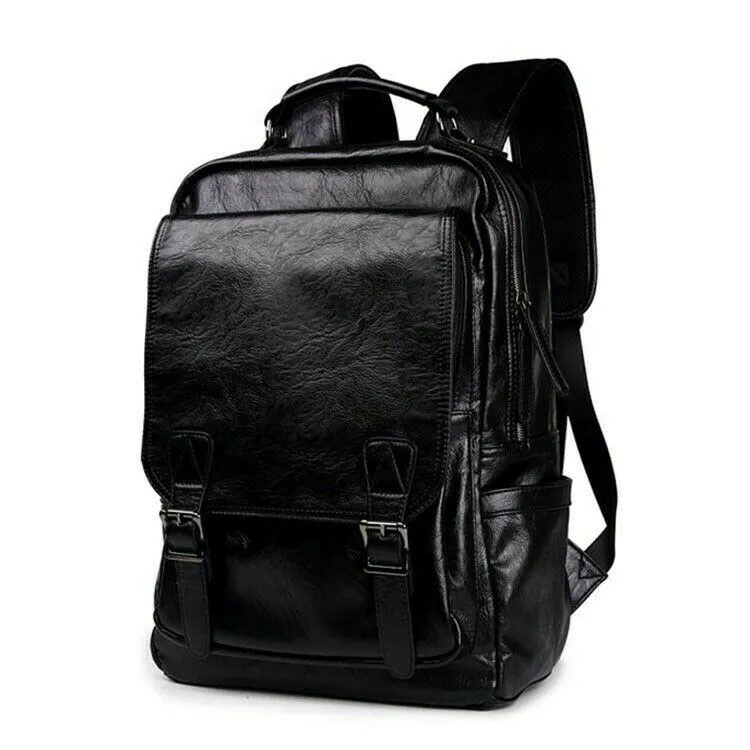 MROYALE™ Men's Leather iPad/Tablet Backpack - Travel, School, Day Trips