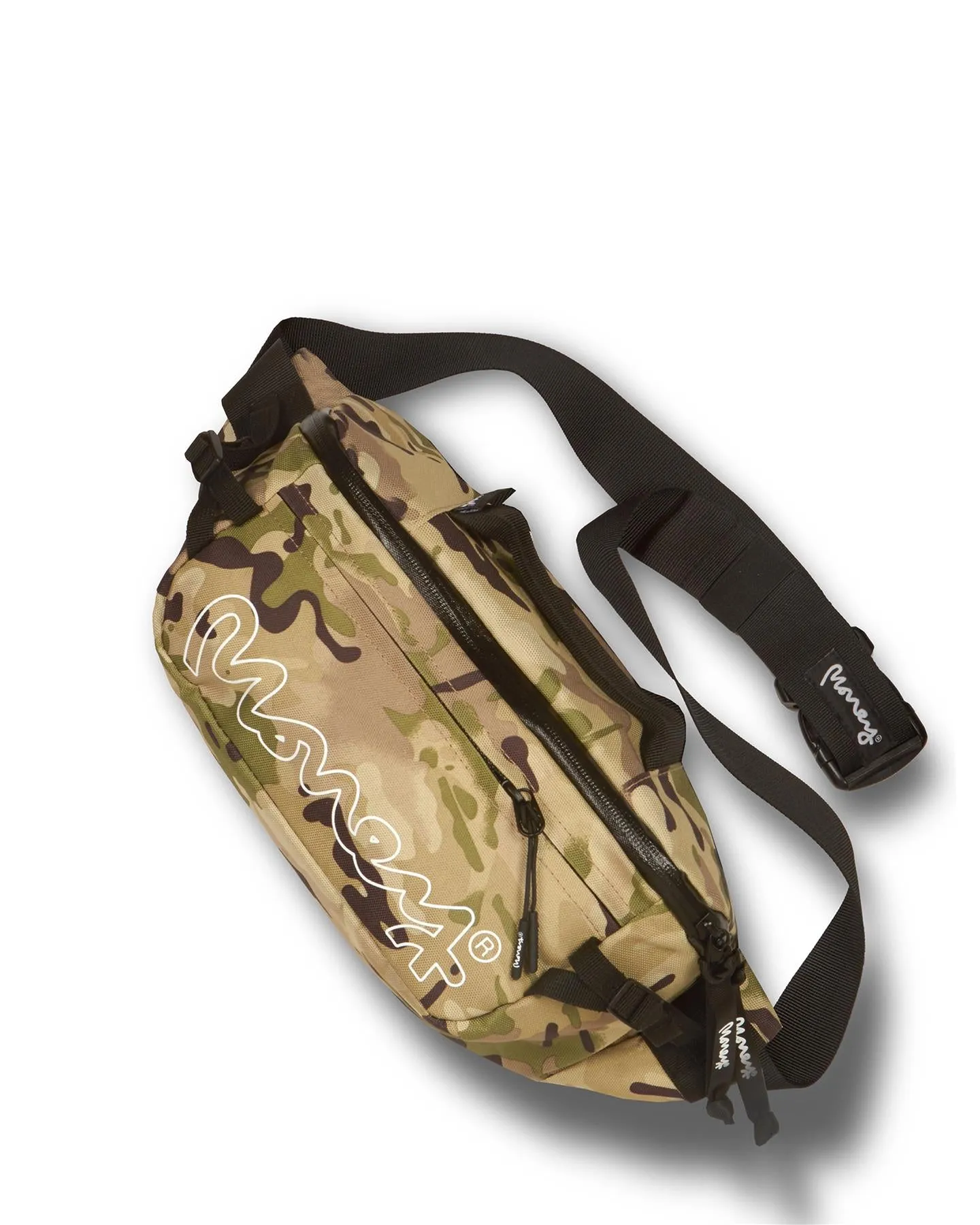 Outdoor Waist Bag Green Camo