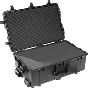 Pelican 1650 1650-020-110 Protector Case with Foam, Black, 1 Each