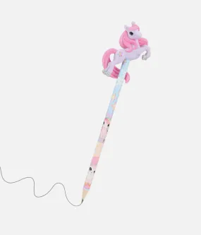 Pencil With 3D Unicorn Topper - 0012860