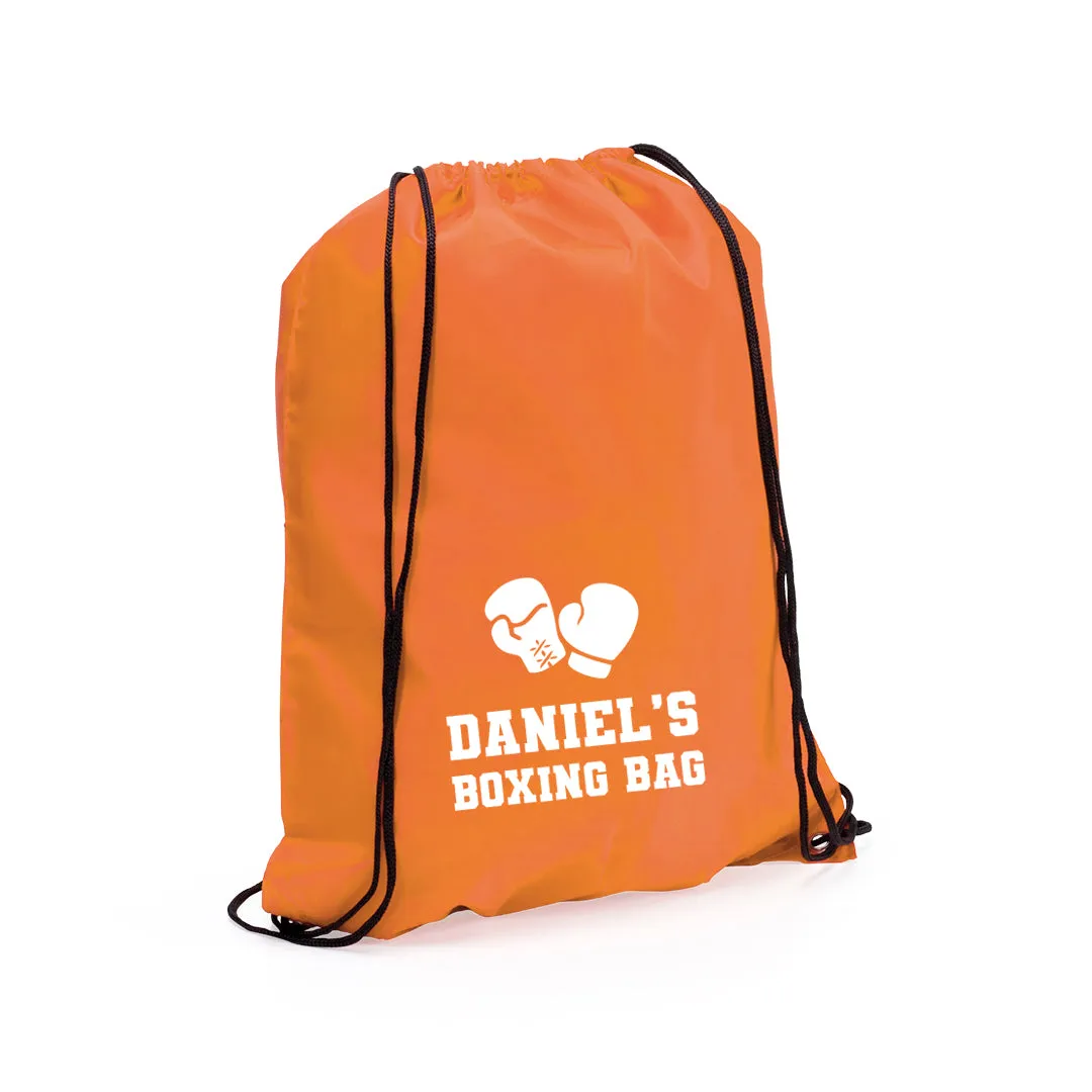 Personalised Unique Sport Drawstring Bag